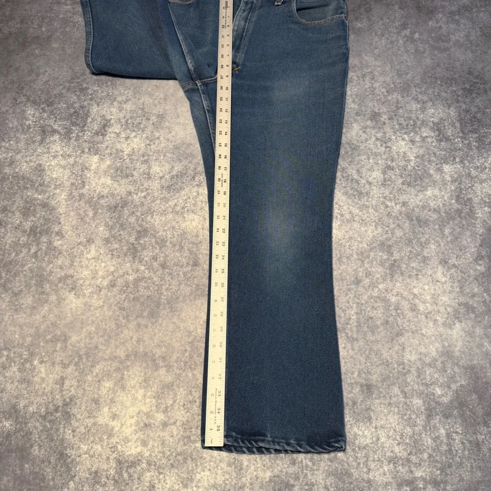 VTG 70s American Heritage Mens Jeans Medium Wash Scovill Zip Western Made USA